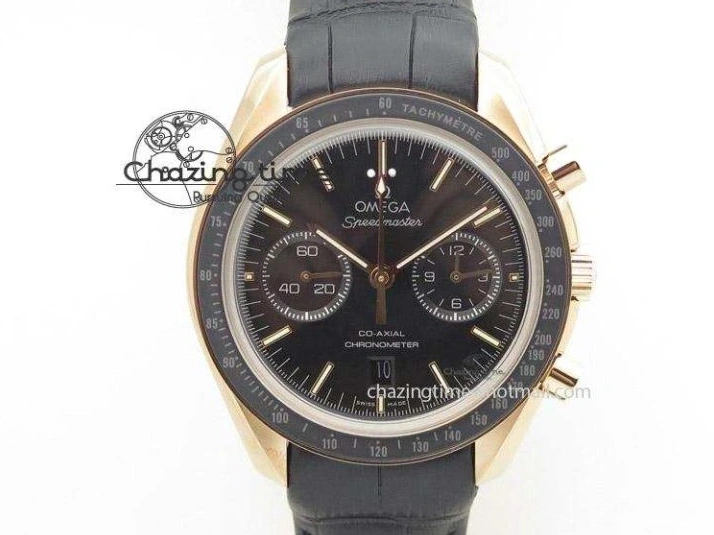 0419 Neat Constellation 131.33.41.21.03.001 SS TW Best Edition Black Dial On Gummy Strap A 7873